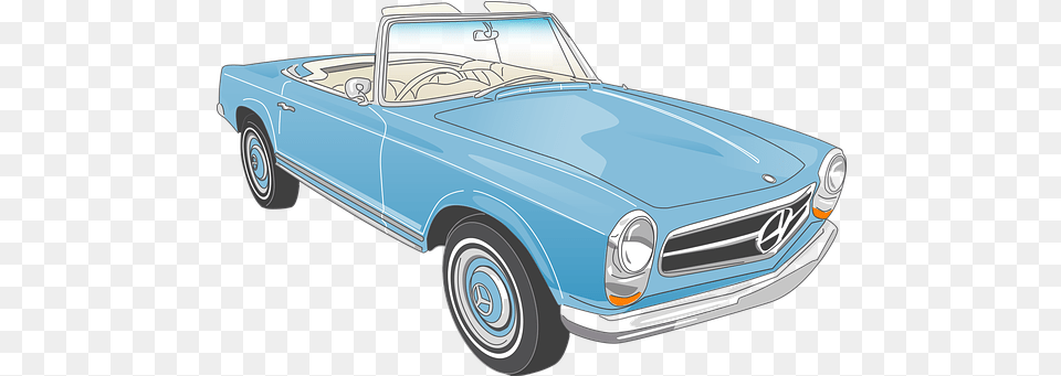 Mercedes U0026 Car Vectors Pixabay Car, Convertible, Transportation, Vehicle Free Png Download