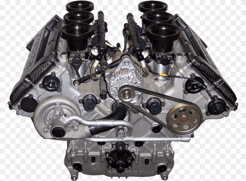 Mercedes V6 Dtm Rennmotor 1996 V6 Engine, Machine, Motor, Wheel, Motorcycle Free Png