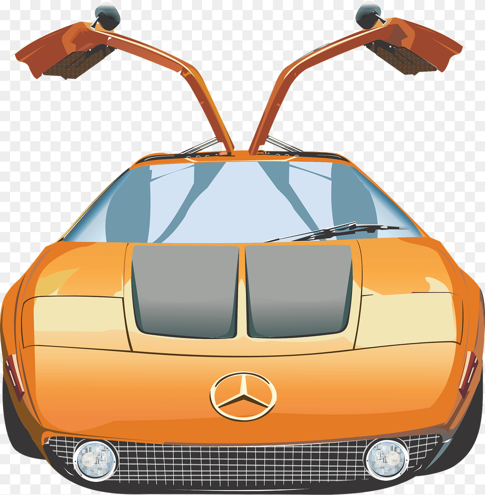 Mercedes With Gull Wing Doors Clipart, Device, Grass, Lawn, Lawn Mower Png