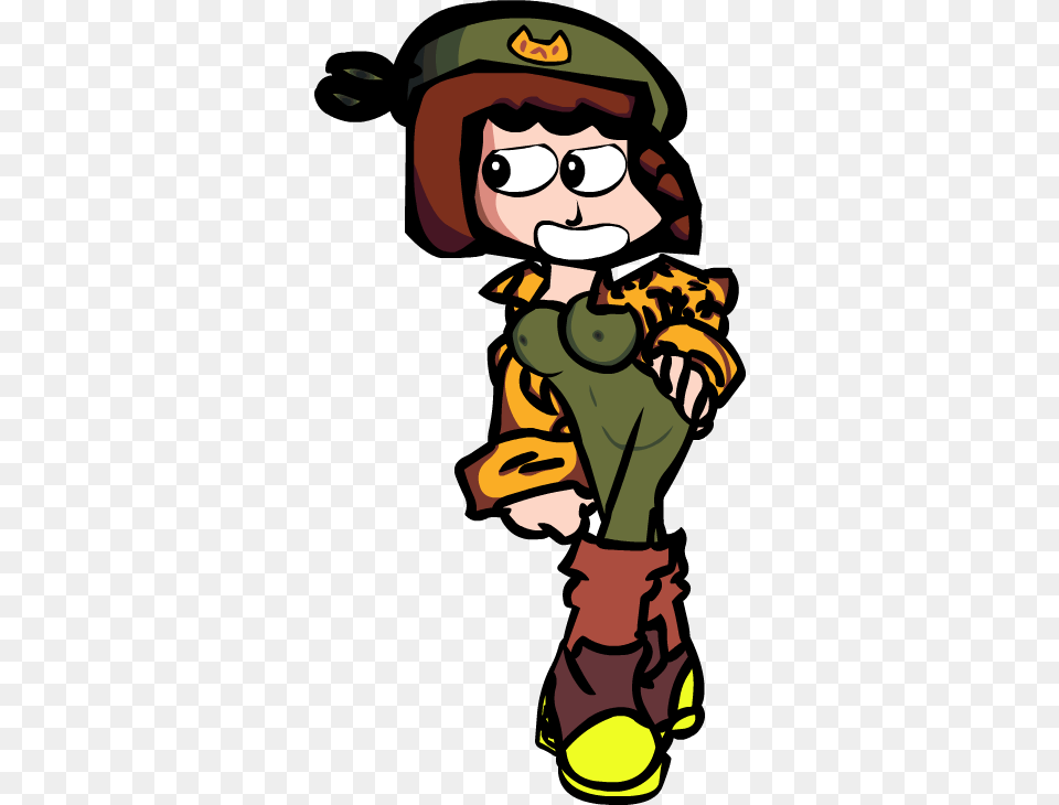 Mercenary Kings Pin Up, Baby, Cartoon, Person, Face Free Png Download