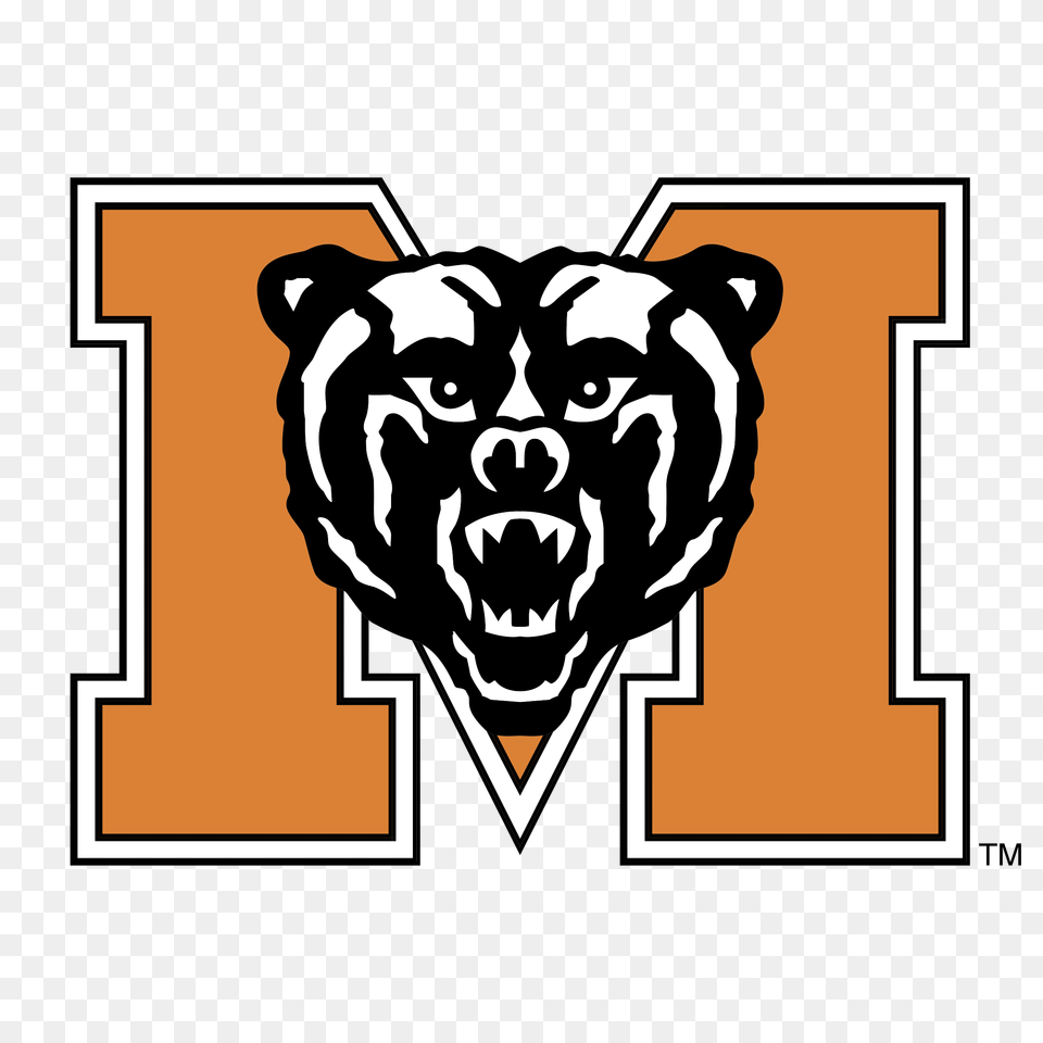 Mercer Bears Logo Transparent Vector, Stencil, Baby, Person, Face Png Image