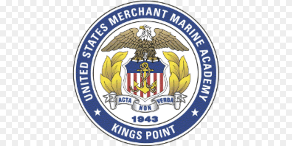 Merchant Marines United States Merchant Marine Academy Logo, Badge, Emblem, Symbol, Animal Free Png