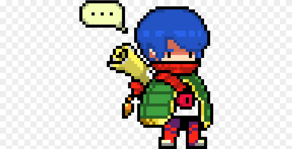 Merchant Pixel Art, Person Png