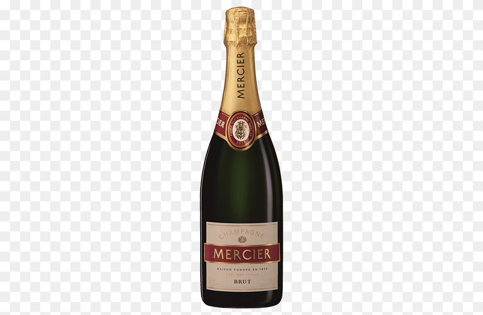 Mercier Champagne Brut, Alcohol, Beverage, Bottle, Liquor Free Png
