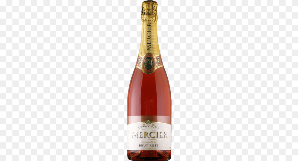 Mercier Champagne Brut Rose, Alcohol, Wine, Liquor, Wine Bottle Png