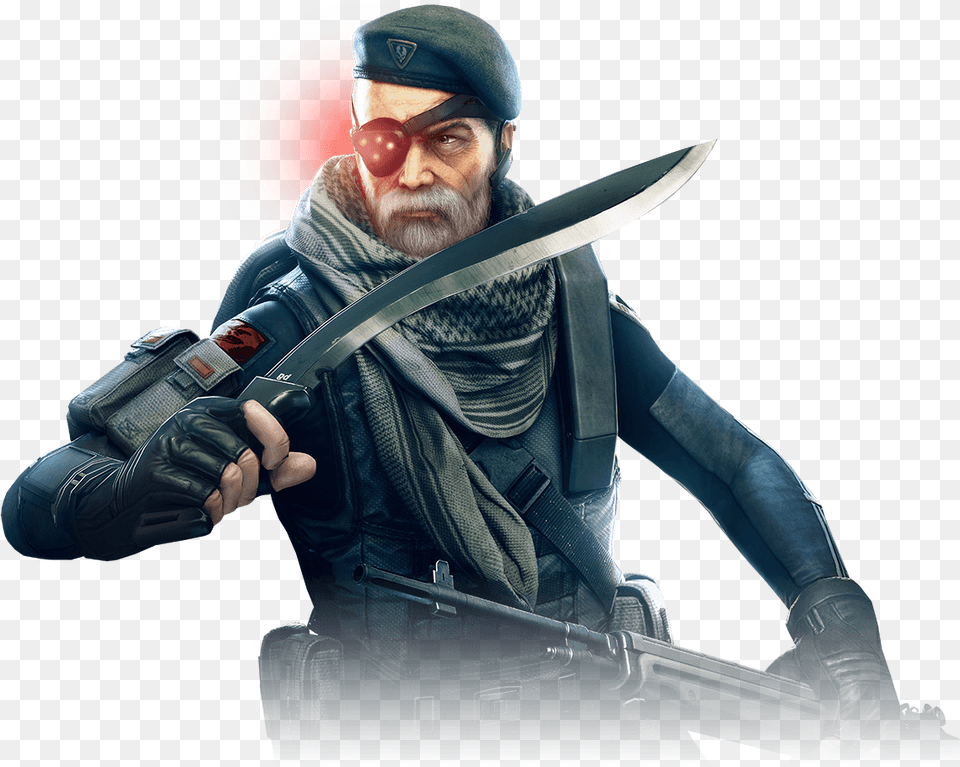 Mercs Red Eye Dirty Bomb Red Eye, Adult, Person, Man, Male Png