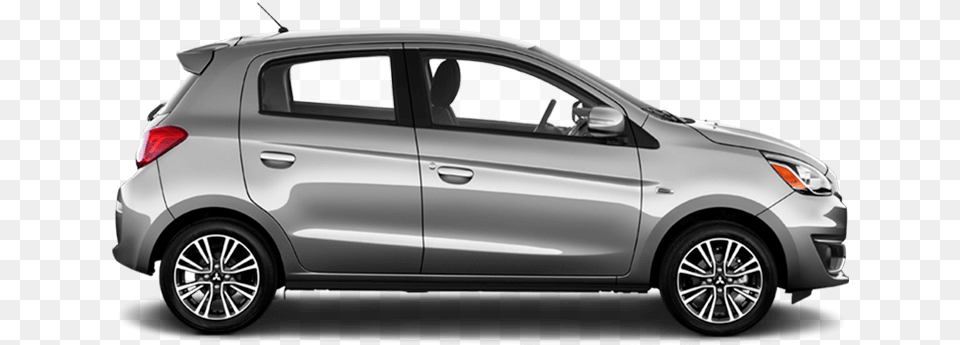 Mercury Gray Metallic Mitsubishi Mirage 2018 Black, Car, Vehicle, Transportation, Wheel Png Image