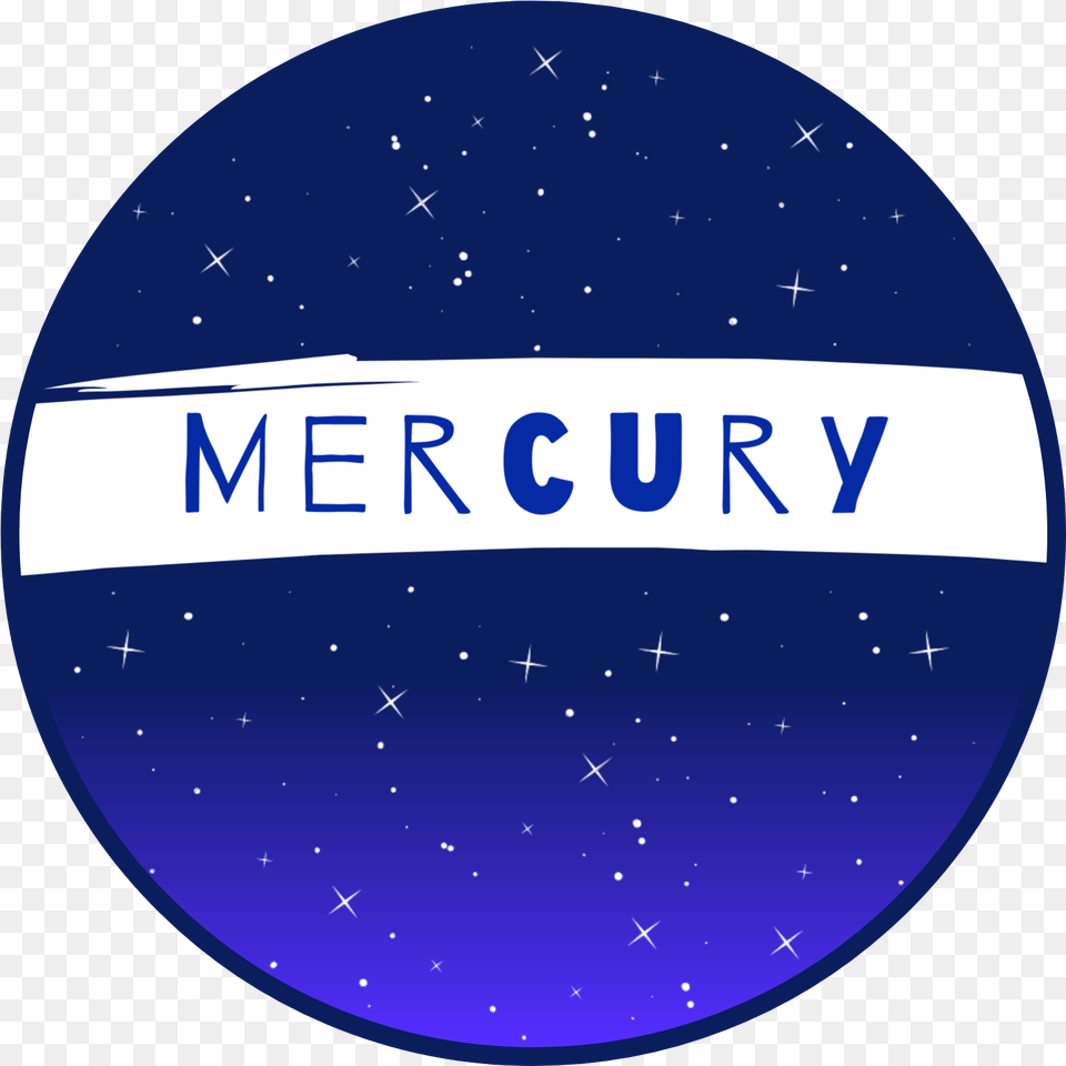 Mercury Sticker By Lingswaggmailcom Wea Records, Sphere, Night, Logo, Nature Free Transparent Png