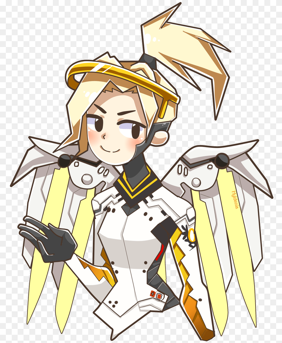 Mercy Fanart, Publication, Book, Comics, Person Png Image