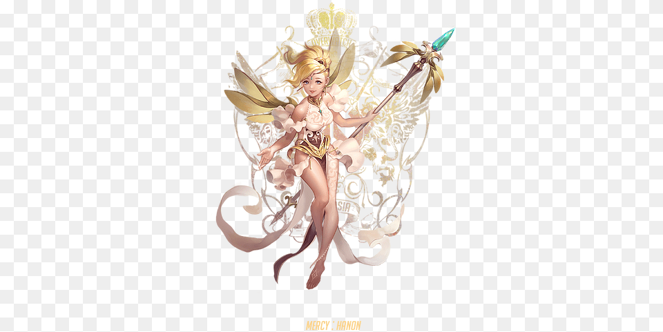 Mercy Hanon Overwatch Final Fantasy Ix Final Fantasy Overwatch Mercy Fantasy, Adult, Wedding, Person, Female Png Image