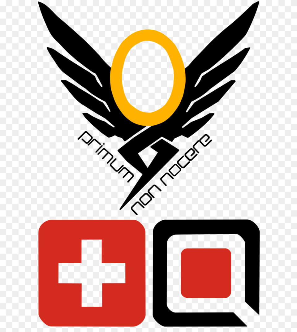 Mercy Qol Valkyrie Icon, First Aid, Logo, Symbol Free Png Download