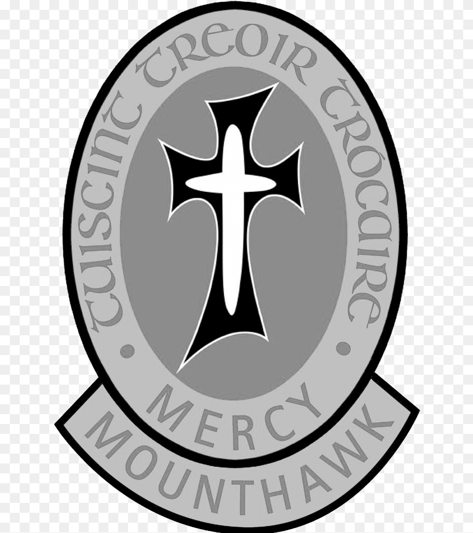 Mercy Secondary School Mounthawk Clipart Mercy Secondary School Mounthawk, Symbol, Logo, Face, Head Free Transparent Png