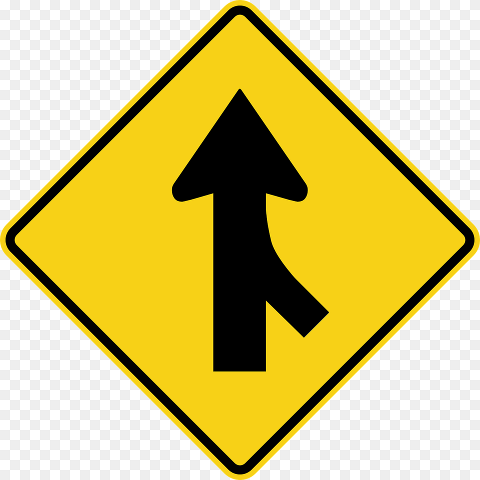 Merge Sign, Symbol, Road Sign Free Png Download