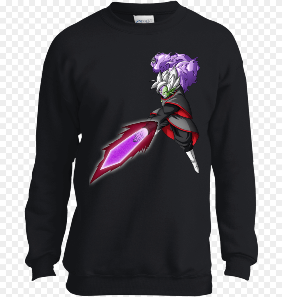 Merged Zamasu Blade Christian Youth T Shirt, T-shirt, Clothing, Sleeve, Long Sleeve Png