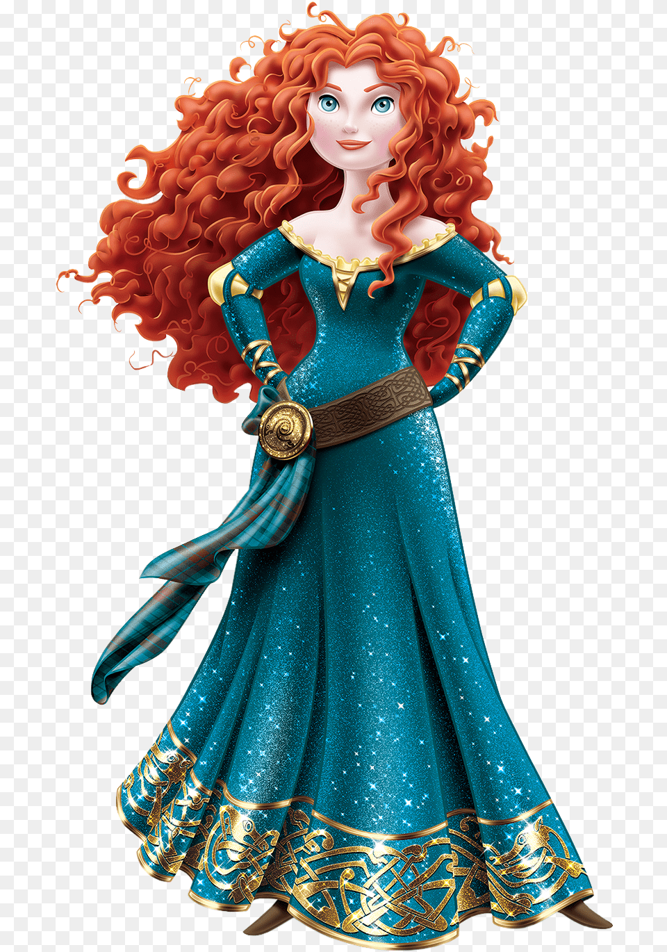 Merida Clip Art Disney Princess Brave, Adult, Toy, Person, Figurine Free Png Download