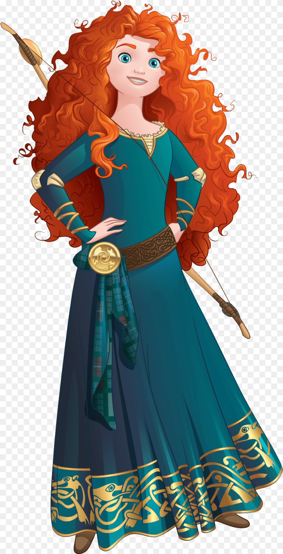 Merida Disney Princess Merida, Clothing, Costume, Person, Dress Free Png Download