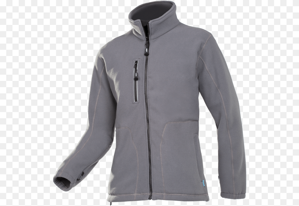 Merida Grey Sioen Merida 612za2t01 Fleece Jacket, Clothing, Coat, Hoodie, Knitwear Free Png