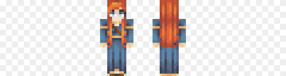 Merida Minecraft Skin, Person Png