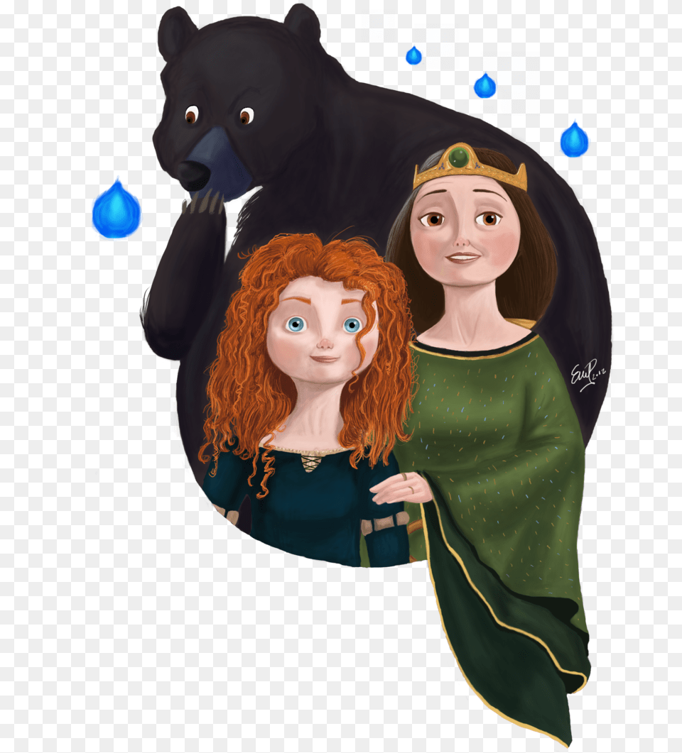 Merida Valiente Y Su Familia, Adult, Person, Woman, Female Png