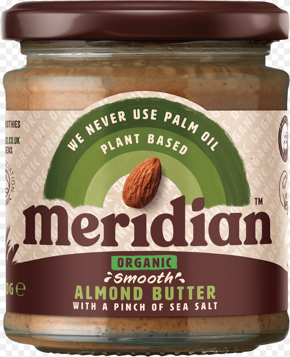 Meridian Organic Smooth Almond Butter Almond Free Png Download