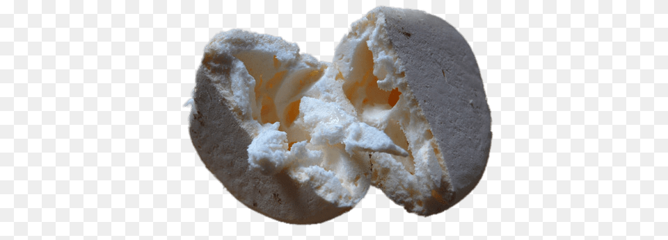 Meringue Broken In Two, Food, Cream, Dessert, Bread Png