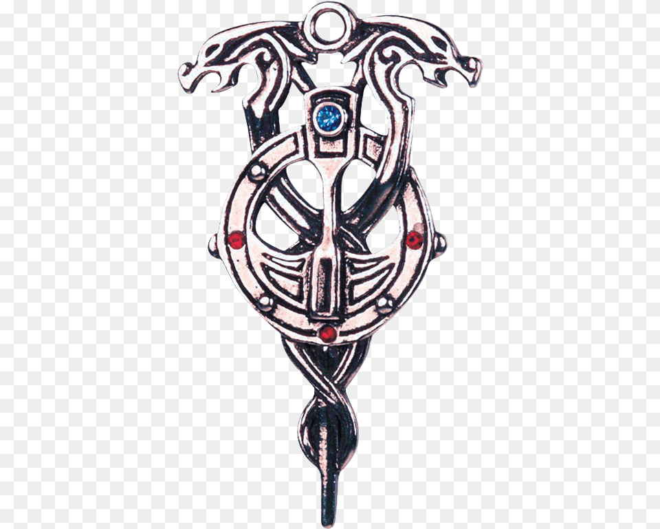 Merlin Dragon Staff Necklace Barbarian Symbols, Accessories, Emblem, Symbol Free Png