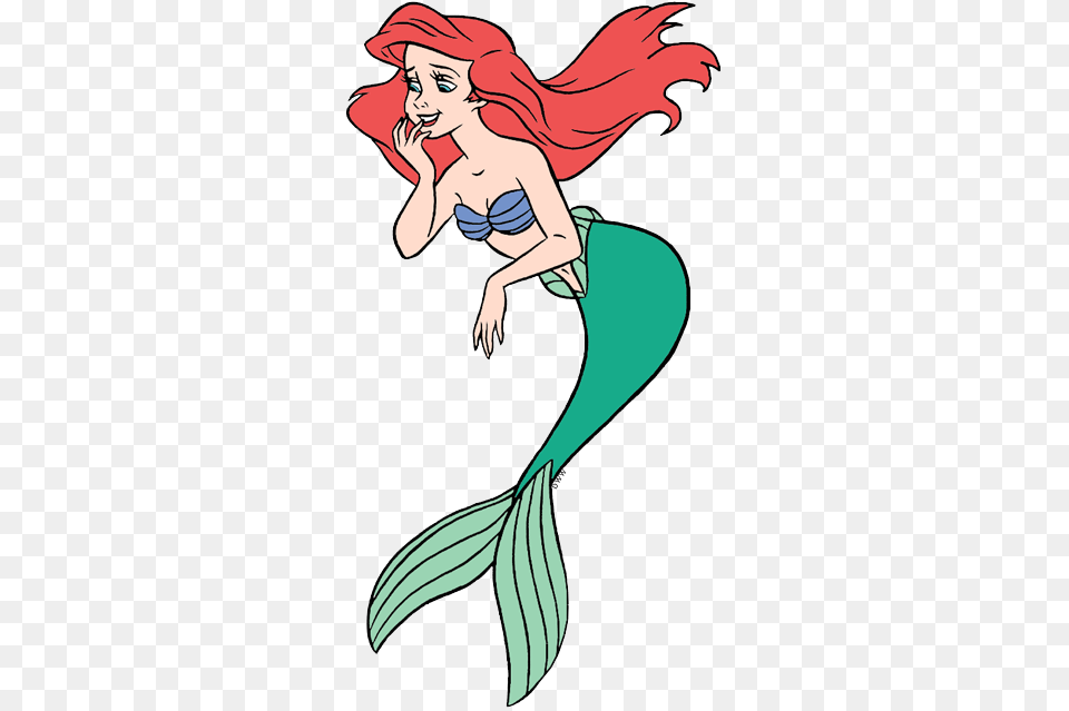 Mermaid, Baby, Person, Face, Head Free Transparent Png
