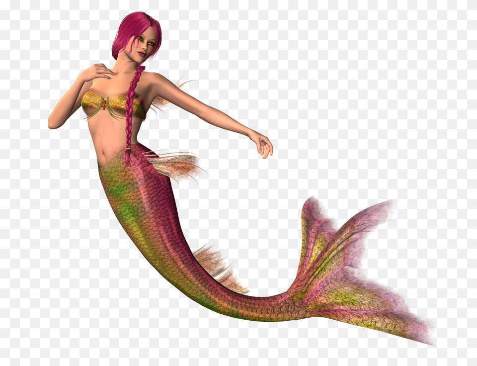 Mermaid, Adult, Female, Person, Woman Png Image