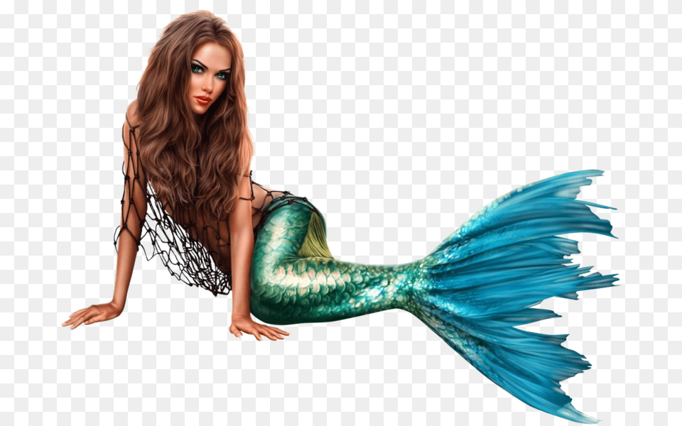 Mermaid, Adult, Female, Person, Woman Png