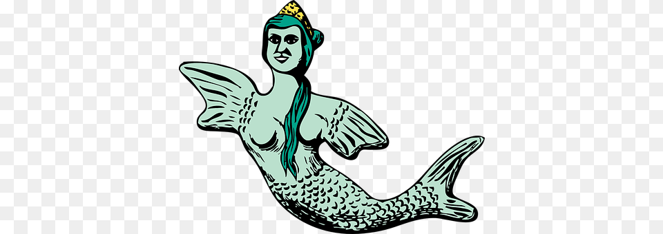 Mermaid Adult, Art, Female, Person Free Png Download