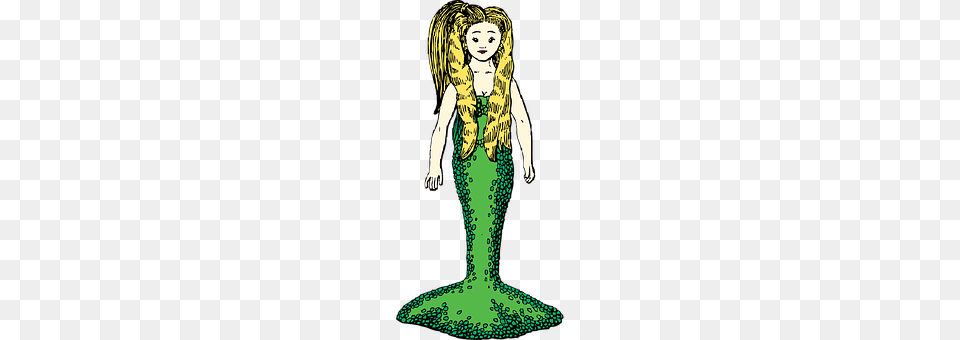 Mermaid Green, Person, Adult, Female Png