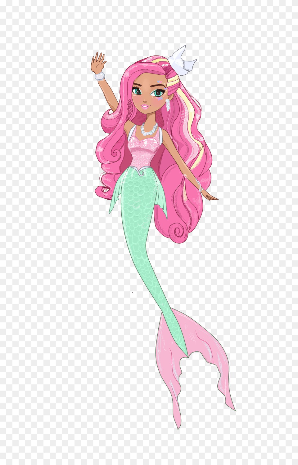 Mermaid, Adult, Person, Female, Woman Png Image