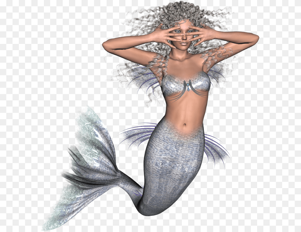 Mermaid, Adult, Female, Person, Woman Png