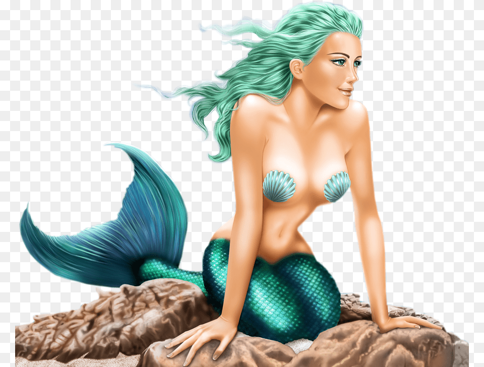 Mermaid, Adult, Female, Person, Woman Png Image