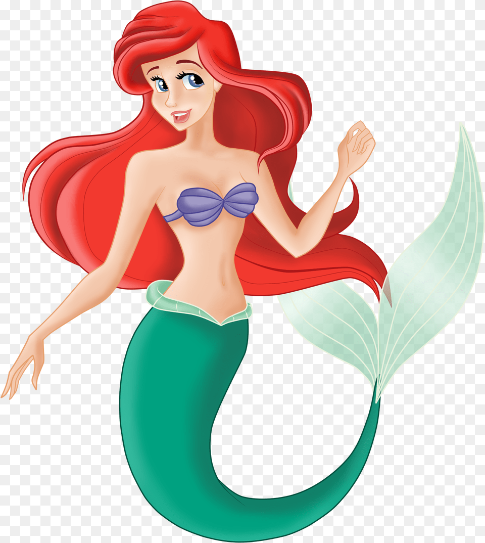 Mermaid Ariel Ariel, Adult, Female, Person, Woman Free Png Download
