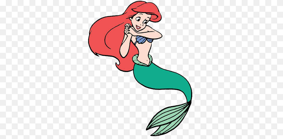 Mermaid Ariel Clip Art Disney Clip Art Galore, Baby, Face, Head, Person Free Png Download