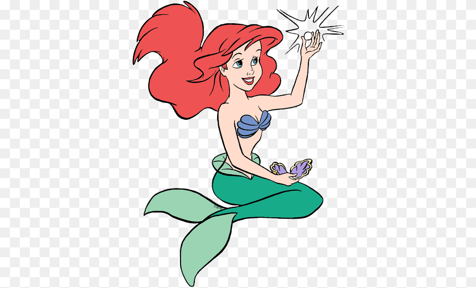 Mermaid Ariel Clip Art Disney Clip Art Galore, Baby, Book, Comics, Face Png Image