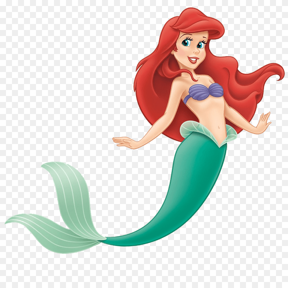 Mermaid Cartoon, Adult, Face, Female, Head Free Png