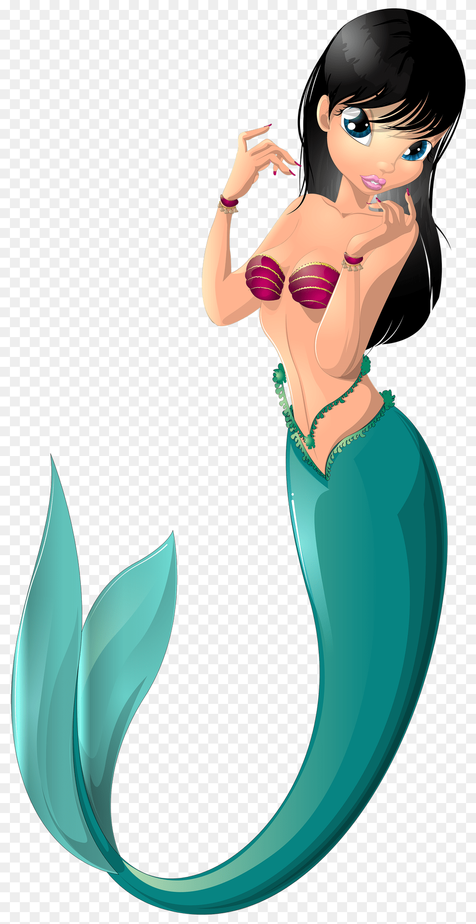 Mermaid Clip Art Imageu200b Gallery Mermaids Clipart, Graphics, Adult, Publication, Person Free Png Download