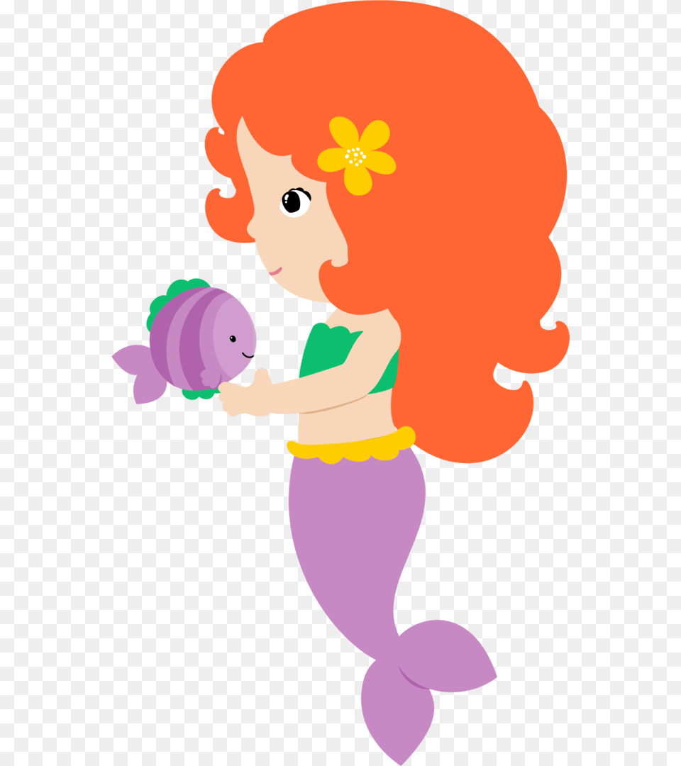 Mermaid Clipart, Baby, Person, Face, Head Free Transparent Png