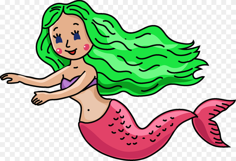 Mermaid Clipart, Water Sports, Water, Swimming, Sport Free Png Download