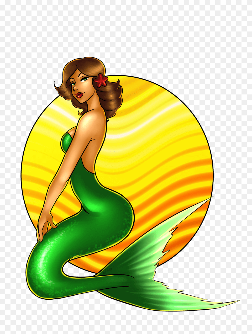 Mermaid Clipart, Adult, Female, Person, Woman Free Png