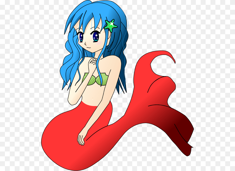 Mermaid Clipart And Animated Graphics, Book, Comics, Publication, Baby Png Image