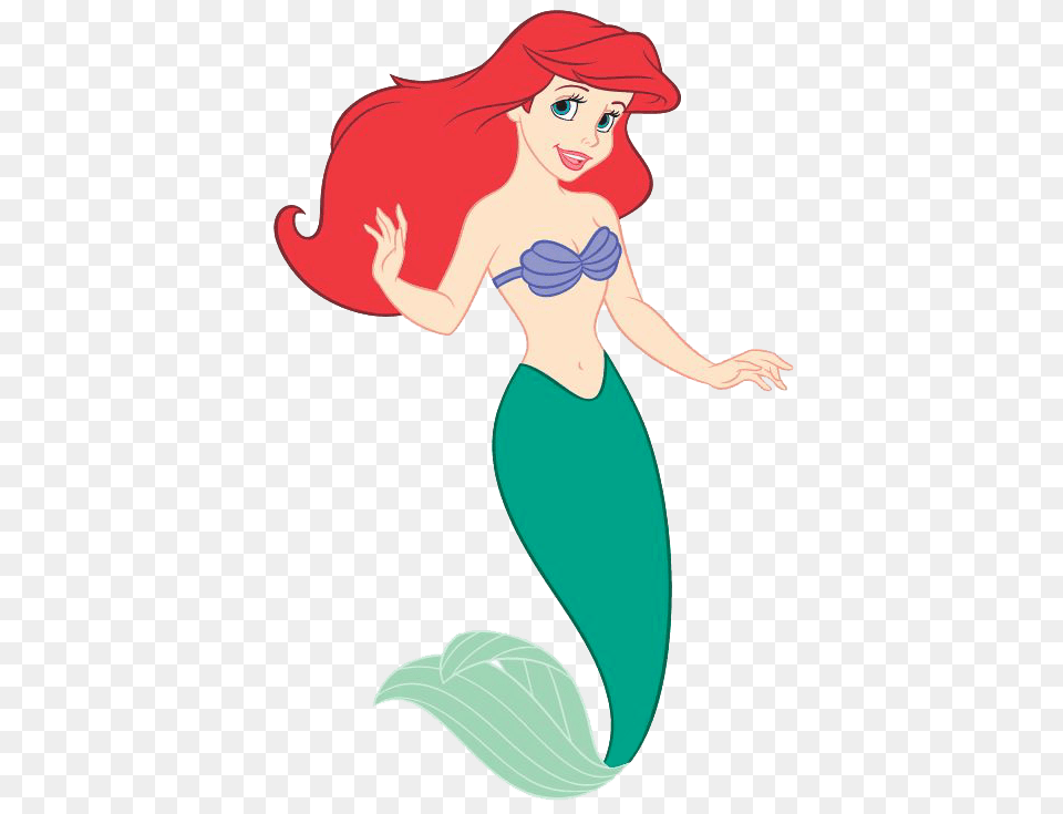 Mermaid Clipart Arial, Adult, Female, Person, Woman Png