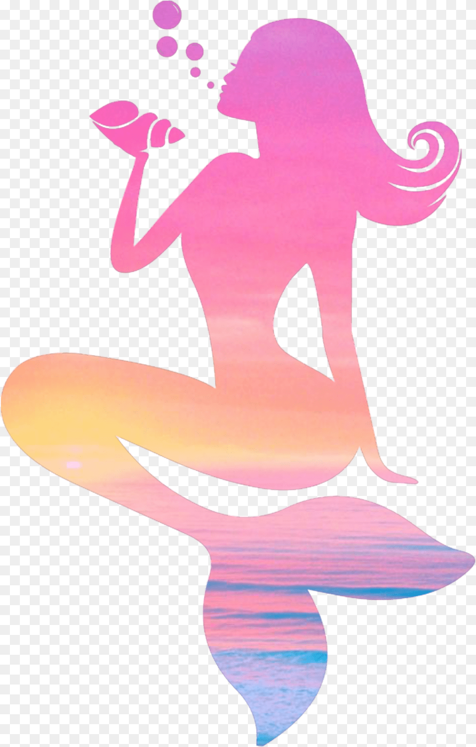 Mermaid Clipart Siren Transparent Background Mermaid Silhouette Clip Art, Adult, Female, Person, Woman Free Png Download