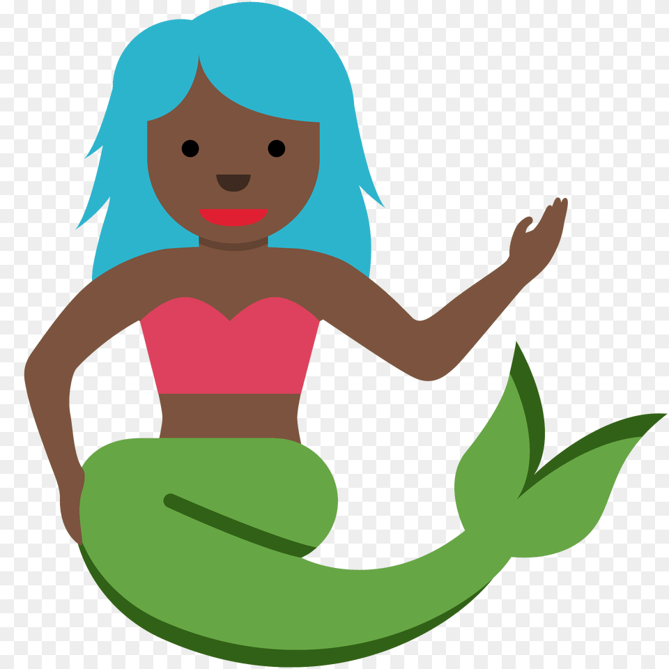 Mermaid Emoji Clipart, Elf, Baby, Person, Face Png Image
