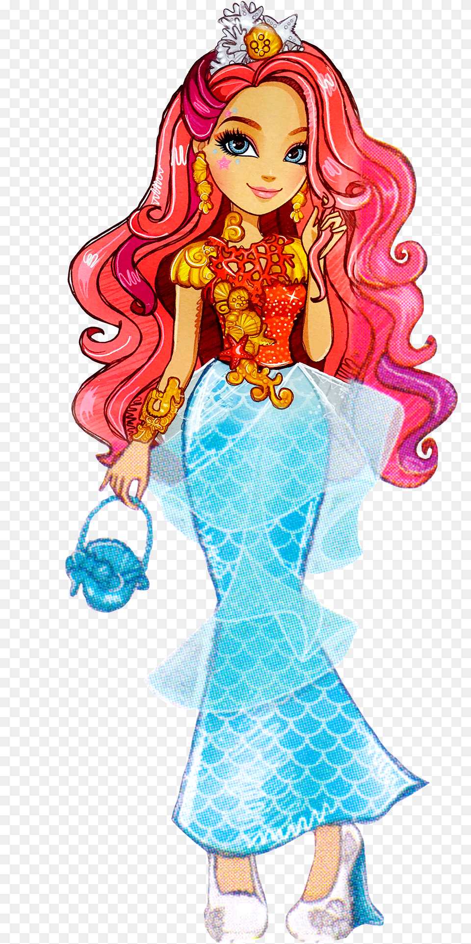 Mermaid Ever After High Characters, Woman, Wedding, Person, Female Free Png