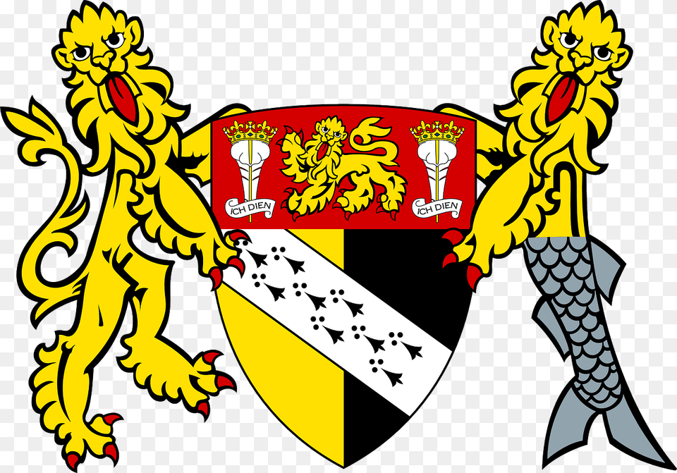 Mermaid Fish Lion Free Picture Norfolk County Coat Of Arms, Baby, Person, Armor Png