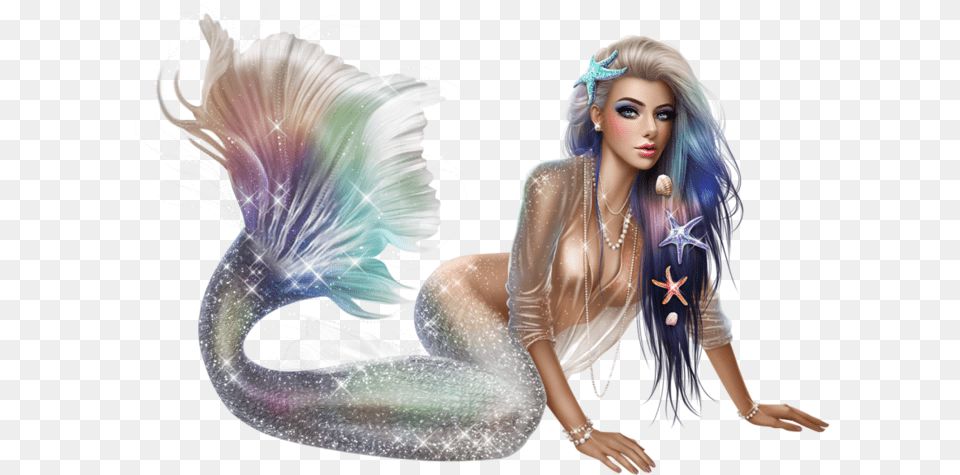 Mermaid Girl, Adult, Female, Person, Woman Free Png Download