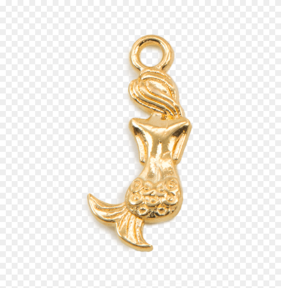 Mermaid Gold Pendant, Accessories, Electronics, Hardware Free Transparent Png